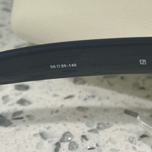 Linda Farrow X Markus Lupfer Blue Star Eyes Sunglasses Unisex RARE - Picture 5 of 10